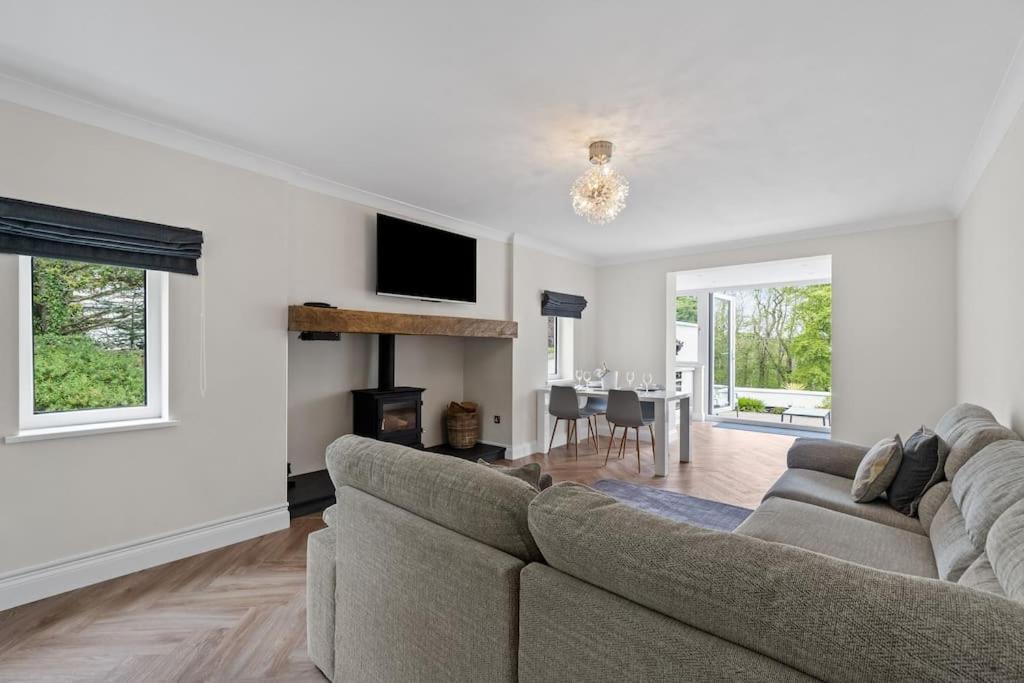 White Cottage Stunning Contemporary 2 Bedroom 2 Ensuite Annex With Hot Tub Πλίμουθ Εξωτερικό φωτογραφία